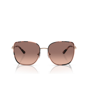 Michael Kors EMPIRE SQUARE 2 Sunglasses 110813 rose gold / pink tortoise - front view