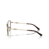 Gafas graduadas Michael Kors EMPIRE SQUARE 3 1016 light gold / dark tortoise - Miniatura del producto 3/3