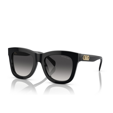 Gafas de sol Michael Kors EMPIRE SQUARE 4 30058G black - Vista tres cuartos