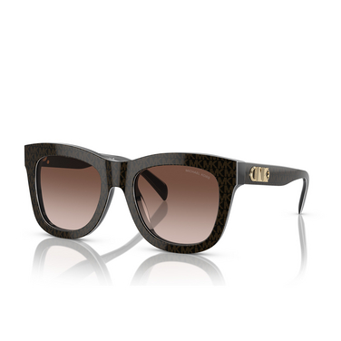 Michael Kors EMPIRE SQUARE 4 Sunglasses 370613 brown - three-quarters view