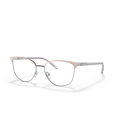 Michael Kors FERNIE Eyeglasses 1153 soft pink / silver - three-quarters view