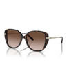 Lunettes de soleil Michael Kors FLATIRON 300613 dark tortoise - Vignette du produit 2/3