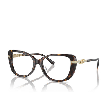 Gafas graduadas Michael Kors FORMENTERA 3006 dark tortoise - Vista tres cuartos