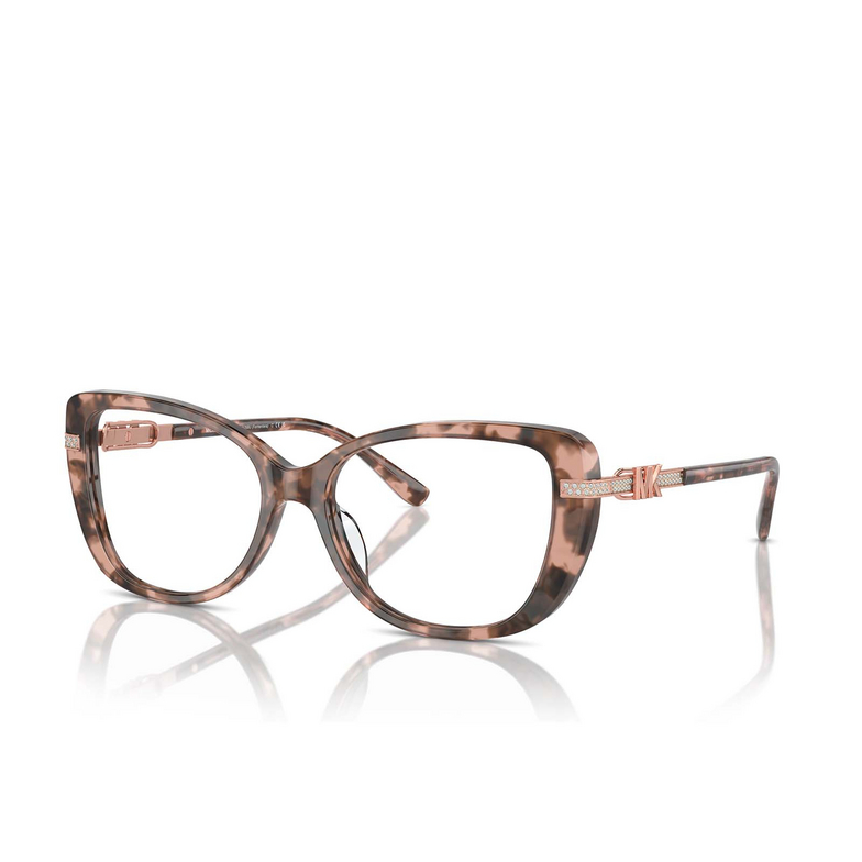 Gafas graduadas Michael Kors FORMENTERA 3009 pink tortoise - 2/3