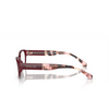 Michael Kors GARGANO Eyeglasses 3949 dark red transparent - product thumbnail 3/3