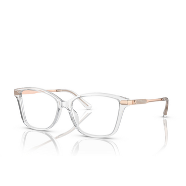 Michael Kors GEORGETOWN Eyeglasses 3999 transparent clear - three-quarters view