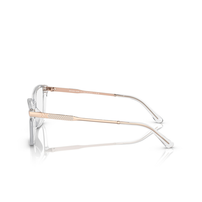 Lunettes de vue Michael Kors GEORGETOWN 3999 transparent clear - 3/3