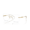 Occhiali da vista Michael Kors GIVERNY 1014 shiny light gold - anteprima prodotto 2/3