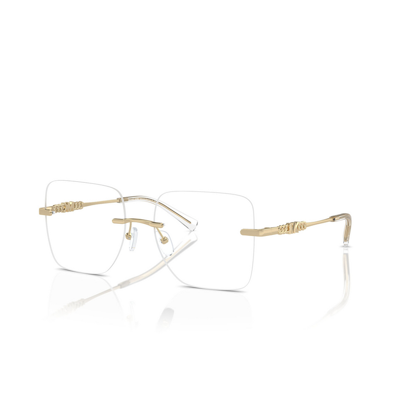 Occhiali da vista Michael Kors GIVERNY 1014 shiny light gold - 2/3