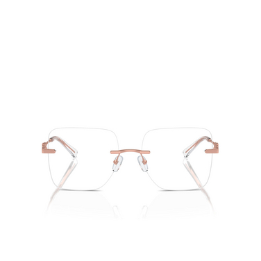 Lunettes de vue Michael Kors GIVERNY 1108 rose gold - Vue de face