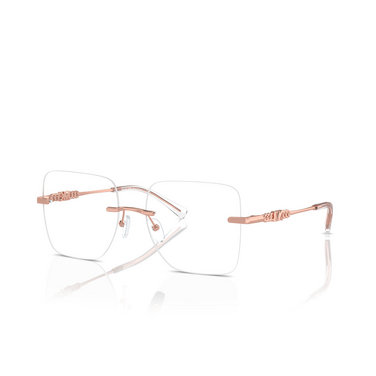 Michael Kors GIVERNY Eyeglasses 1108 rose gold - three-quarters view