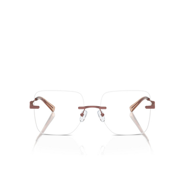 Lunettes de vue Michael Kors GIVERNY 1900 shiny copper - Vue de face