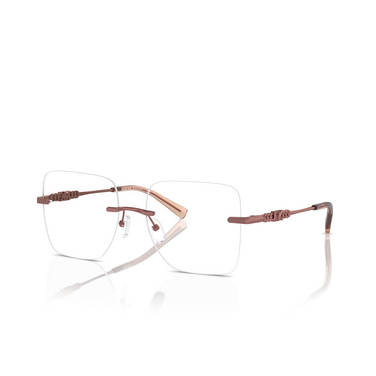 Michael Kors GIVERNY Eyeglasses 1900 shiny copper - three-quarters view