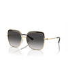 Occhiali da sole Michael Kors GREENPOINT 10148G light gold - anteprima prodotto 2/3