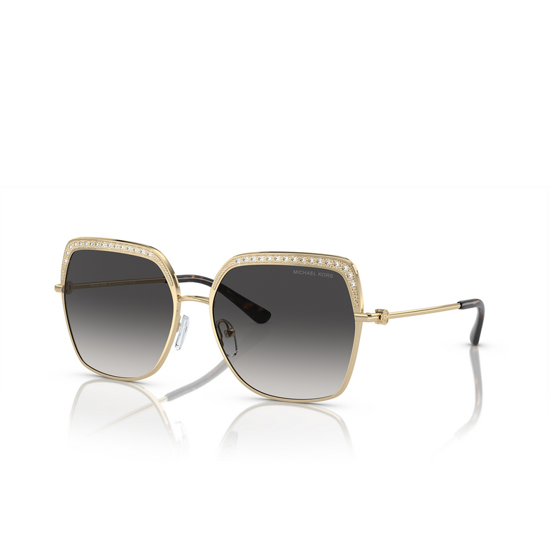 Gafas de sol Michael Kors GREENPOINT 10188G light gold - 2/3