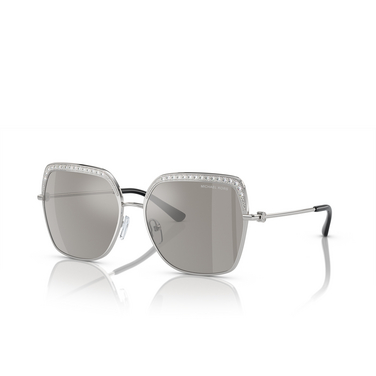Michael Kors GREENPOINT Sunglasses 18936G silver - three-quarters view