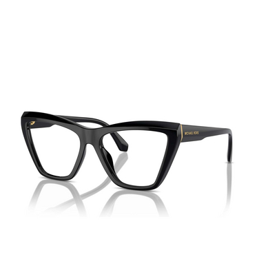 Michael Kors HAWAII Eyeglasses 3005 black - three-quarters view