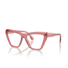 Occhiali da vista Michael Kors HAWAII 3970 rose transparent - anteprima prodotto 2/3