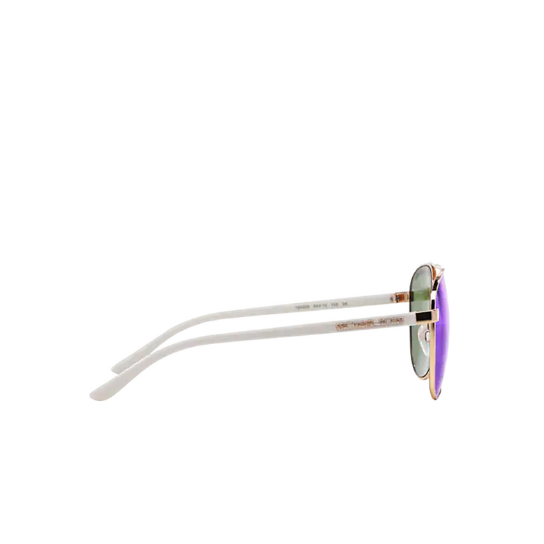 Lunettes de soleil Michael Kors HVAR 104525 rose gold/white - 3/3