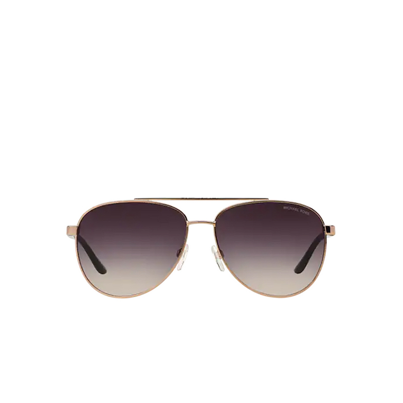 Lunettes de soleil Michael Kors HVAR 109936 rose gold - 1/3