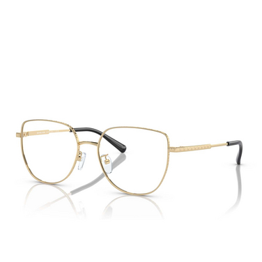 Michael Kors JAIPUR Eyeglasses 1016 light gold - three-quarters view