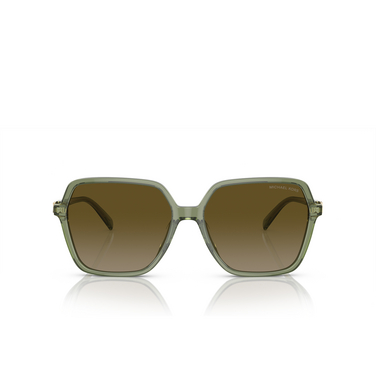 Gafas de sol Michael Kors JASPER 394413 green transparent - Vista delantera