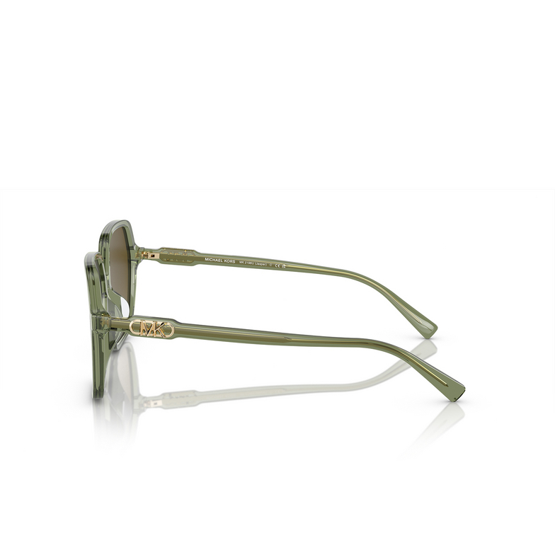 Michael Kors JASPER Sonnenbrillen 394413 green transparent - 3/3