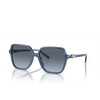 Lunettes de soleil Michael Kors JASPER 39568F blue transparent - Vignette du produit 2/3