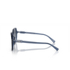 Lunettes de soleil Michael Kors JASPER 39568F blue transparent - Vignette du produit 3/3