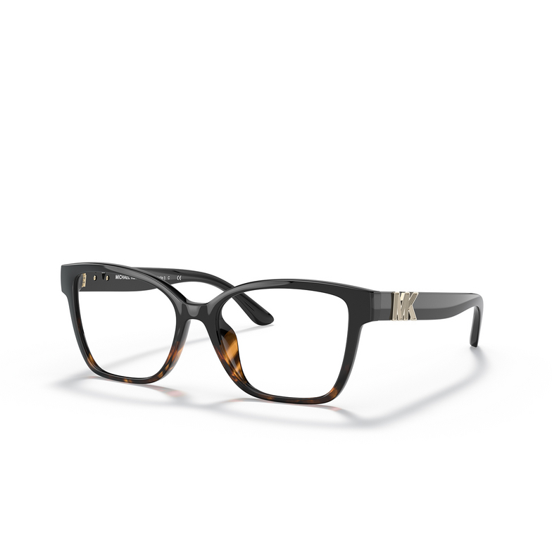 Gafas graduadas Michael Kors KARLIE I 3912 black / dark tortoise - 2/3