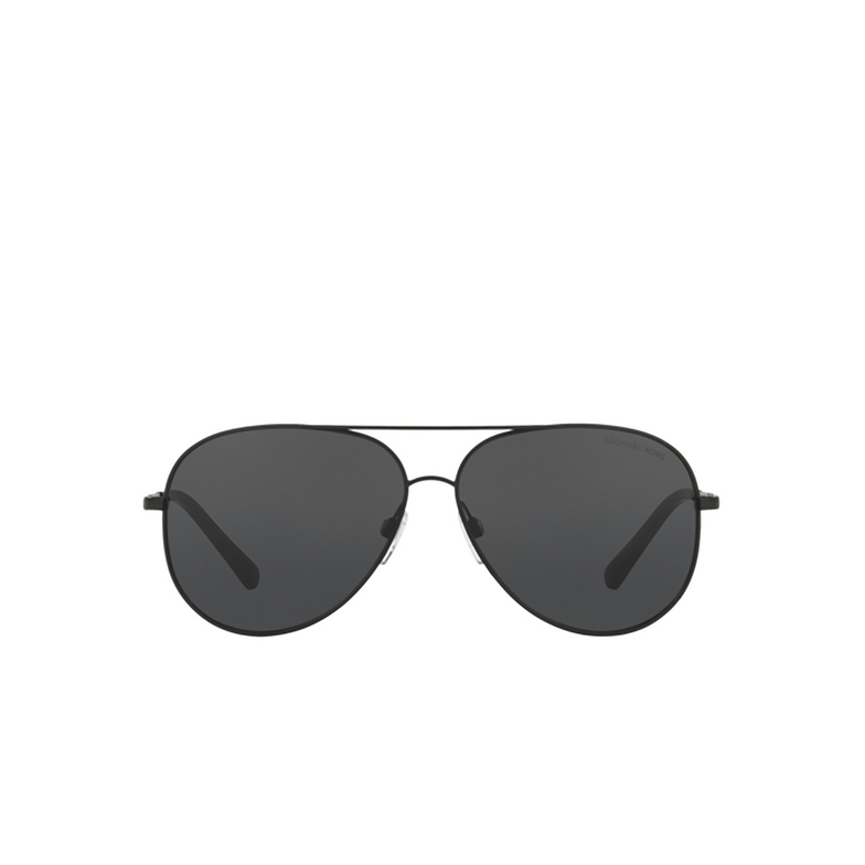 Lunettes de soleil Michael Kors KENDALL 108287 matte black - 1/3