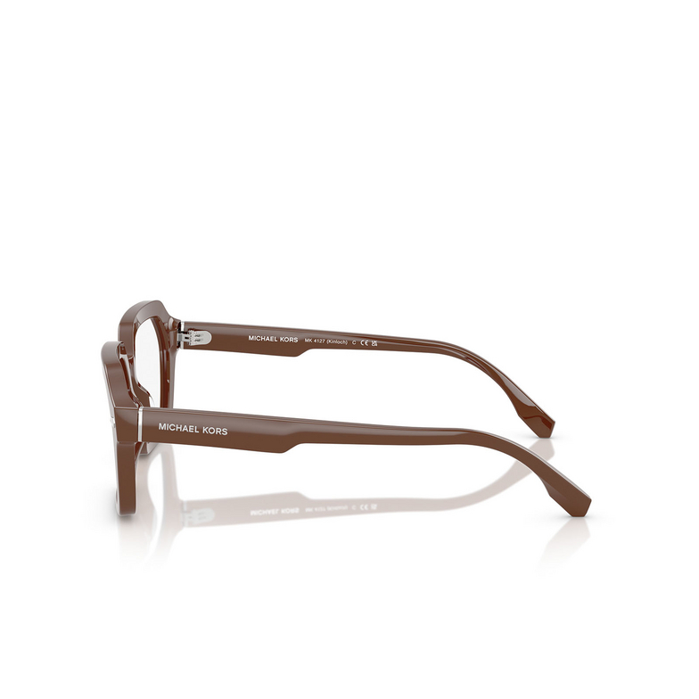 Lunettes de vue Michael Kors KINLOCH 4007 nutmeg solid - 3/3