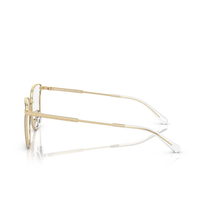 Gafas graduadas Michael Kors KOH LIPE 1014 light gold - 3/3