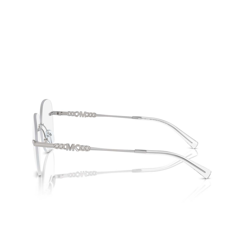 Gafas graduadas Michael Kors KYOTO 1893 shiny silver - 3/3