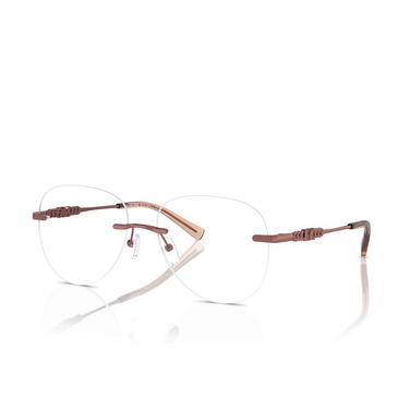 Michael Kors KYOTO Eyeglasses 1900 shiny copper - three-quarters view