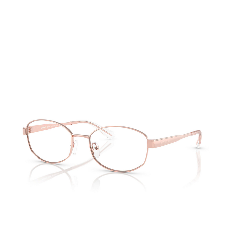 Lunettes de vue Michael Kors LYON 1108 rose gold - 2/3