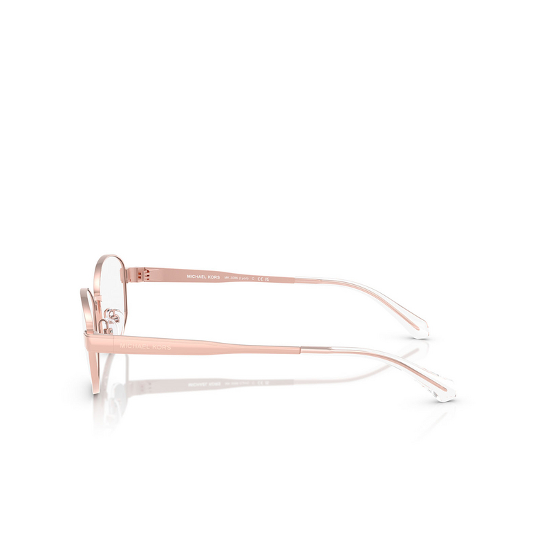 Lunettes de vue Michael Kors LYON 1108 rose gold - 3/3