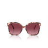 Lunettes de soleil Michael Kors MALIA 39468H pink pearlized tortoise - Vignette du produit 1/3