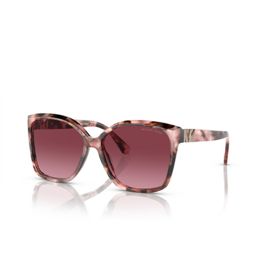 Michael Kors MALIA Sunglasses 39468H pink pearlized tortoise - three-quarters view