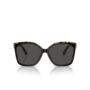 Gafas de sol Michael Kors MALIA 395087 black / amber tortoise - Vista delantera