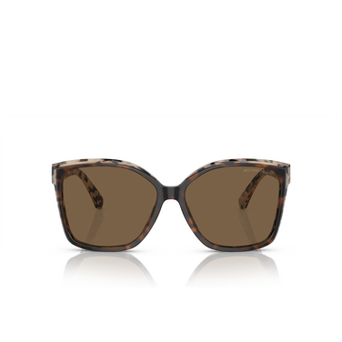 Michael Kors MALIA Sunglasses 395173 dark tortoise / cream tortoise - front view