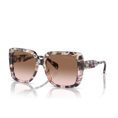 Michael Kors MALLORCA Sunglasses 334513 pink tortoise - three-quarters view