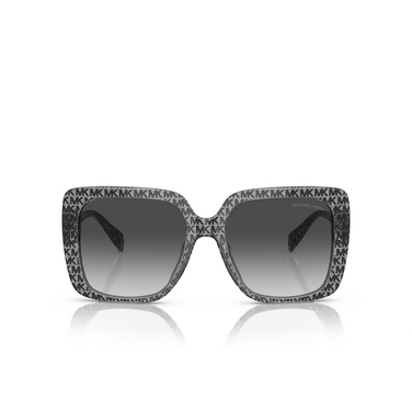 Gafas de sol Michael Kors MALLORCA 39588G black mk logo glitter - Vista delantera