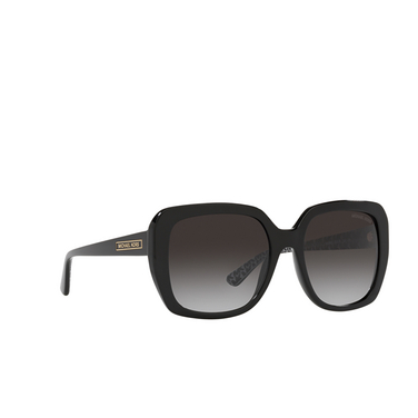 Gafas de sol Michael Kors MANHASSET 30058G black - Vista tres cuartos