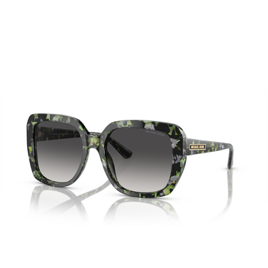 Gafas de sol Michael Kors MANHASSET 39478G green - Vista tres cuartos