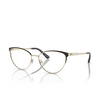 Lunettes de vue Michael Kors MARSAILLE 1014 light gold / matte black - Vignette du produit 2/3