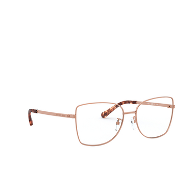 Lunettes de vue Michael Kors MEMPHIS 1108 rose gold - Vue trois quarts