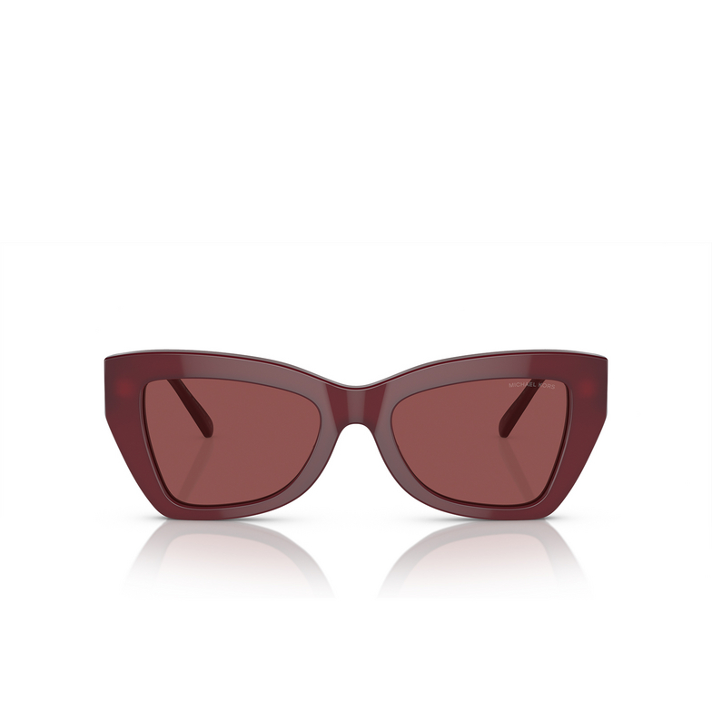 Gafas de sol Michael Kors MONTECITO 394975 dark red transparent - 1/3