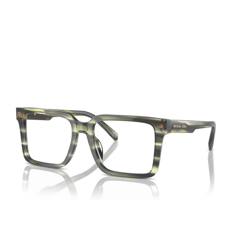 Lunettes de vue Michael Kors MOSEL 3978 olive horn - 2/3