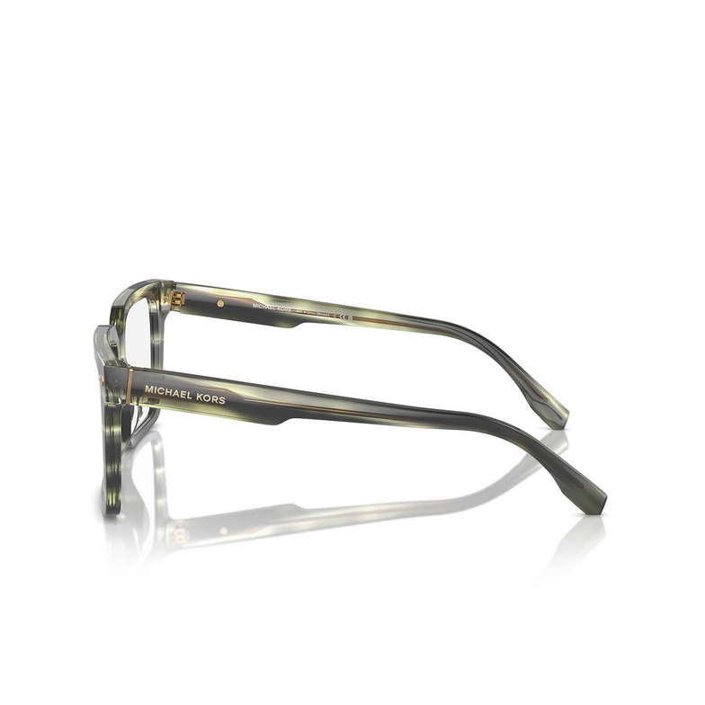 Gafas graduadas Michael Kors MOSEL 3978 olive horn - 3/3